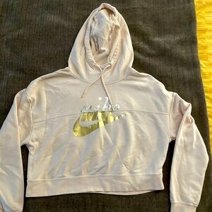 Nike - Crop Hoodie Sweatshirt - Size Small